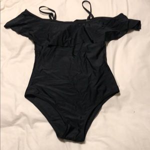 Cute off the shoulder one piece